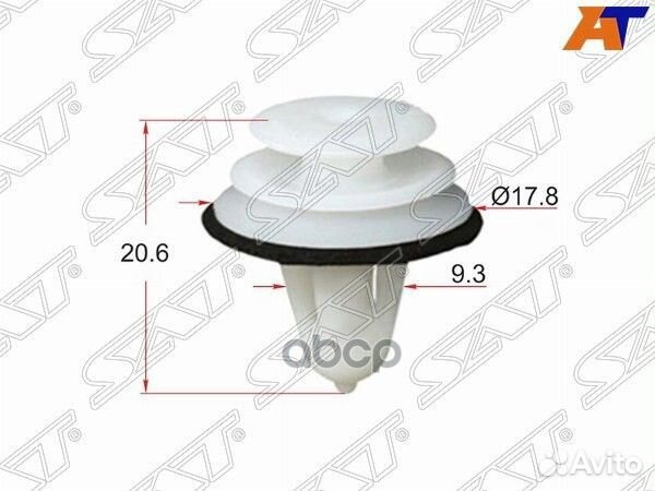 Клипса обшивки двери toyota/lexus/hyuindai/KIA