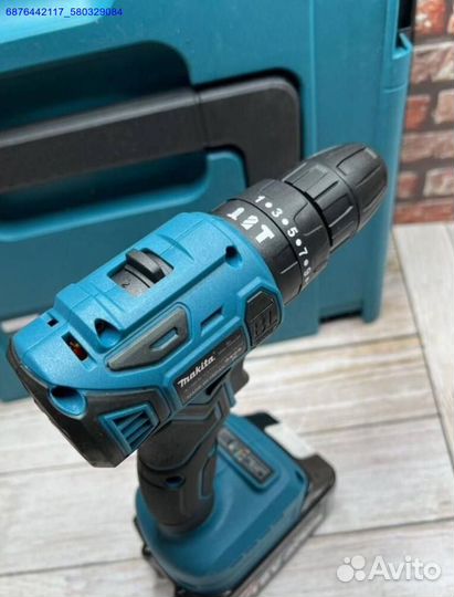 Набор Makita 2в1 Шуруповерт, гайковерт (Арт.76355)