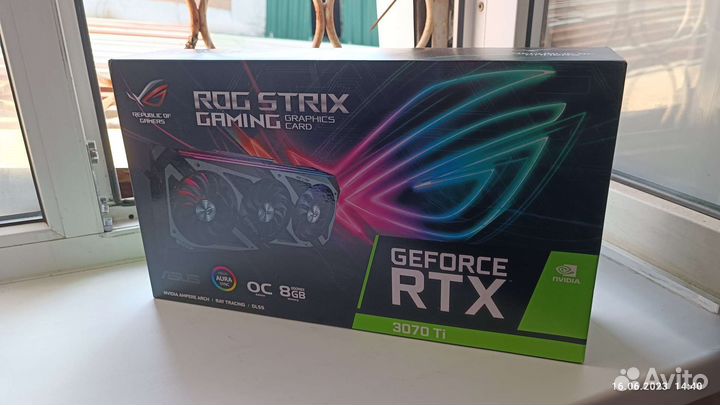 Asus ROG Strix RTX 3070ti 8GB (новая)