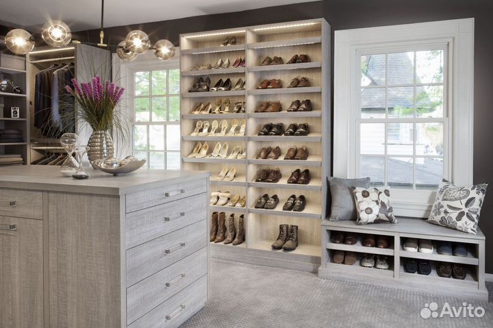 Гардеробная глубина 40