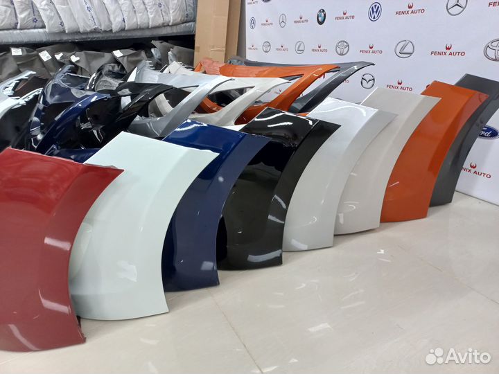 Бампер передний Hyundai Solaris 14-17 все цвета