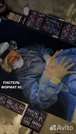 Портрет по фото на заказ от художника