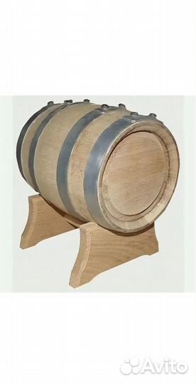 Бочка дубовая из колотого дуба