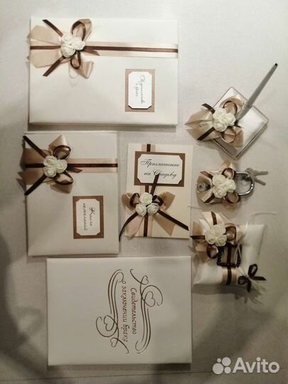 Свадебный набор свадебные аксессуары