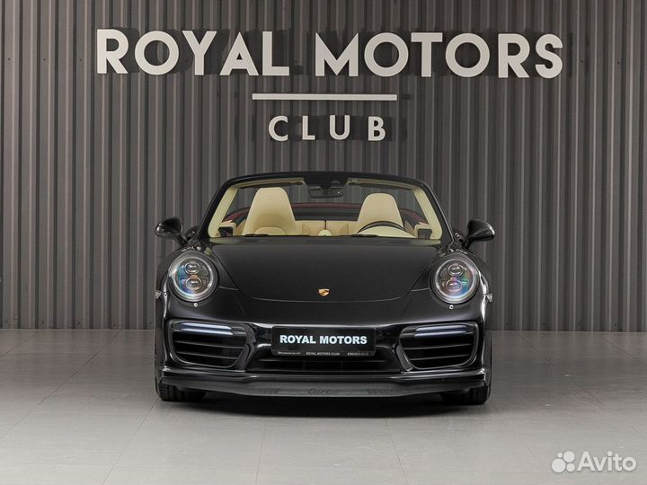 Porsche 911 Turbo 3.8 AMT, 2017, 1 688 км