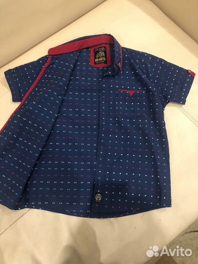 Рубашка яркая для мальчика