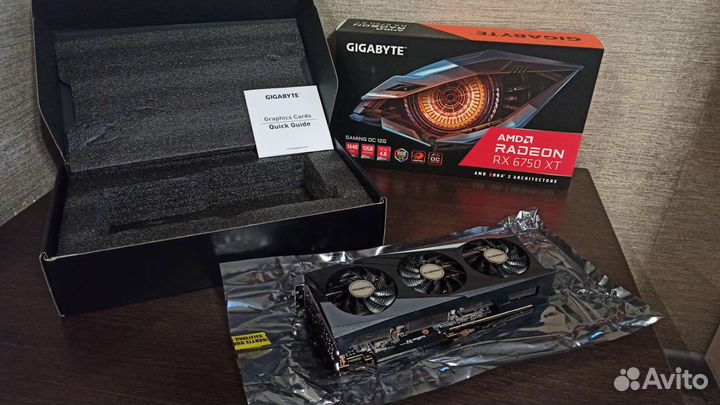 Видеокарта rx 6750 xt 12GB