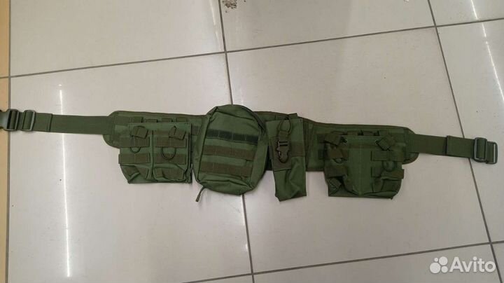 Разгрузочный тактический пояс Attack Мох