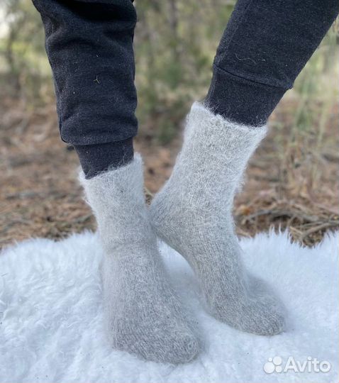 Шерстяные носки мужские Пуховые носки мужские