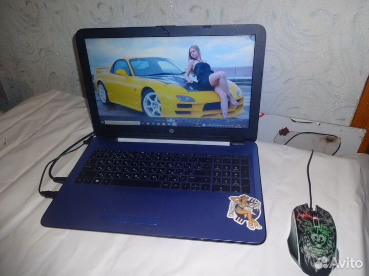 Игровой ноутбук HP AMD/ DDR3/ SSD / Win10