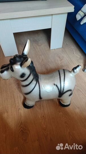 Игрушка - прыгалка - качалка ослик