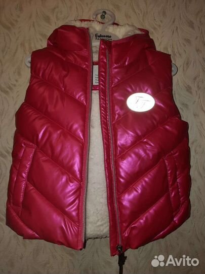 Жилетка для девочки 104,110