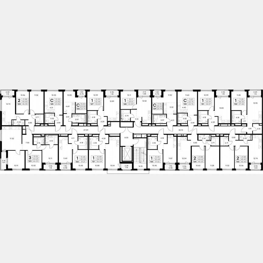 1-к. квартира, 37,4 м², 9/9 эт.