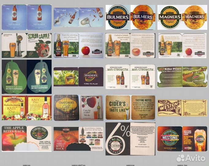 Непивные бирдекели - сидр, виски, ром, джин и др