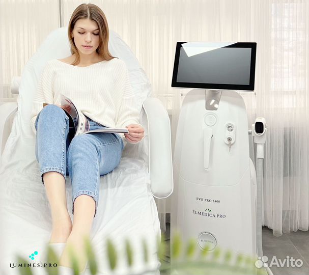 Аппарат для эпиляции Lumines. Макс’Про 2000вт
