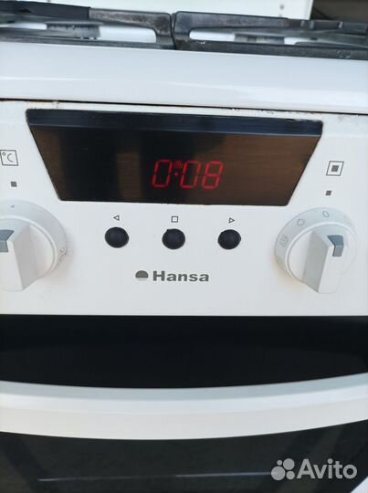 Газовая плита Hansa с электрической духовкой
