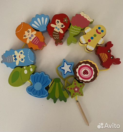 Развивающие игры, шнуровка 2 набора