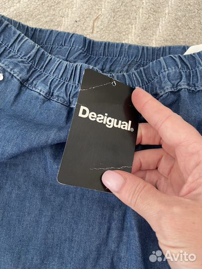 Штаны denim desigual, новые на девочку 13-14 лет