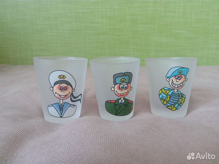 Рюмки стопки СССР (редкие), кошка фарфоровая