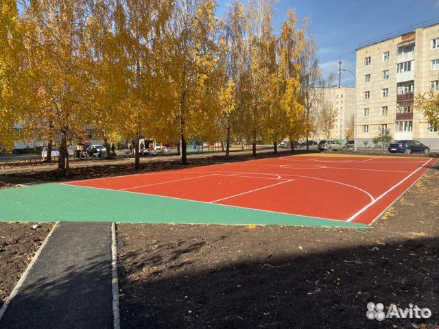 Покрытие из резиновой крошки