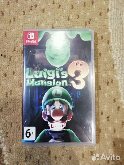 Игры для nintendo switch Luigi's Mansion 3