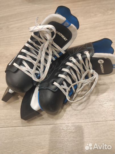 Коньки хоккейные раздвижные детские nordway