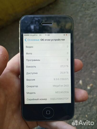 Телефон iPhone 4s