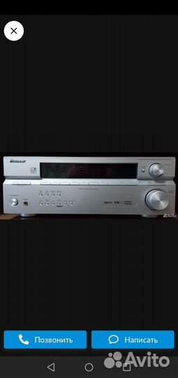 Ресивер pioneer vsx416