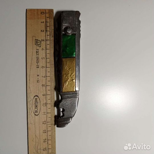 Нож складной ручной работы