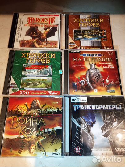Компьютерные игры для пк на CD