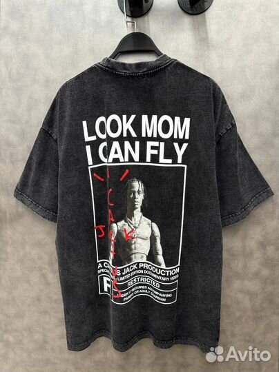 Футболка Cactus Jack оверсайз стильная (Унисекс)