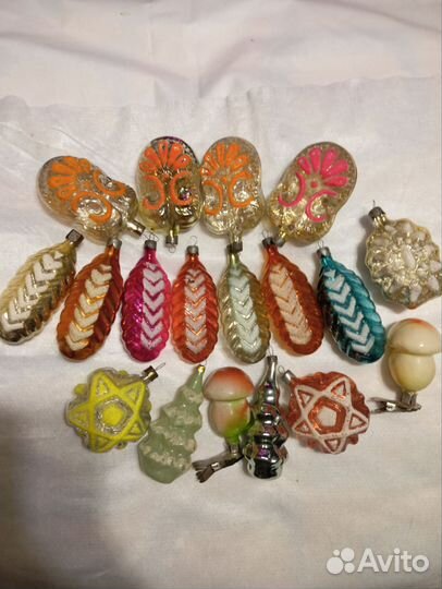 Елочные игрушки СССР