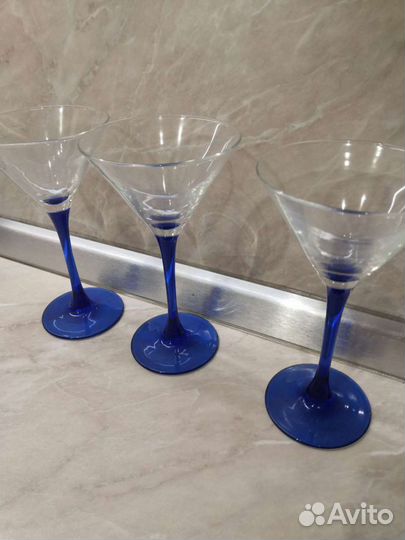 3 Бокала д/мартини
