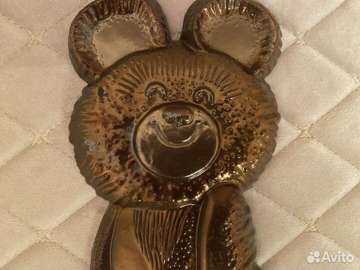 Олимпийский мишка панно настенное