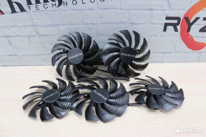 Кулер 85мм для видеокарты gigabyte
