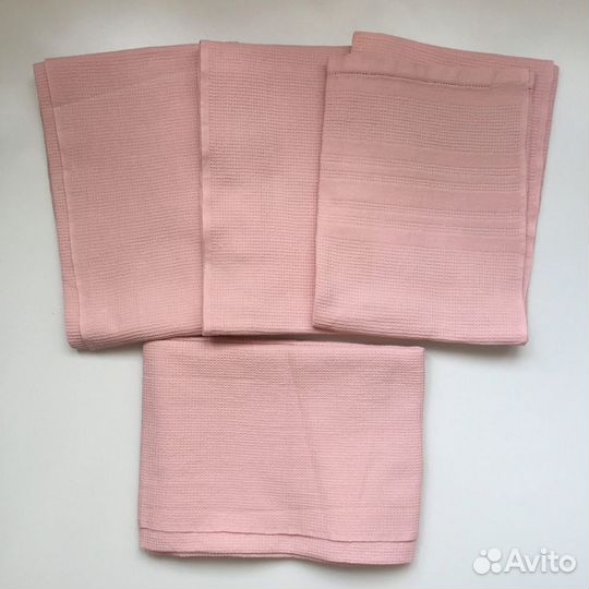 Винтажное кухонное вафельное полотенце