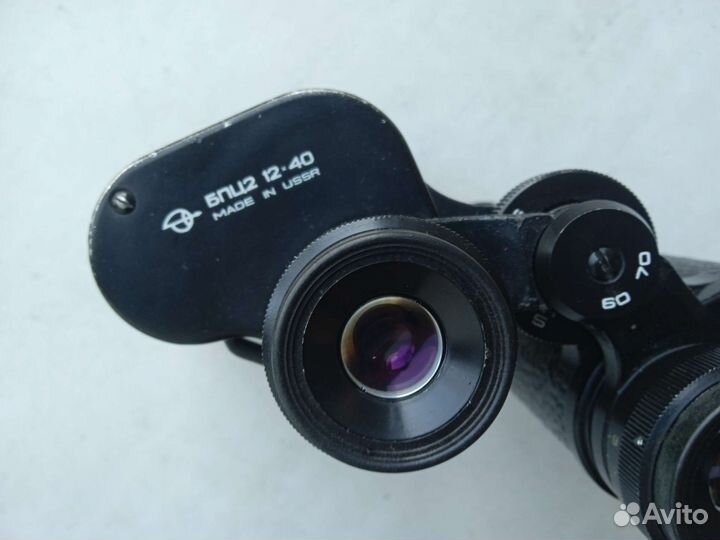 Бинокль бпц2 12х40 зомз СССР кофр
