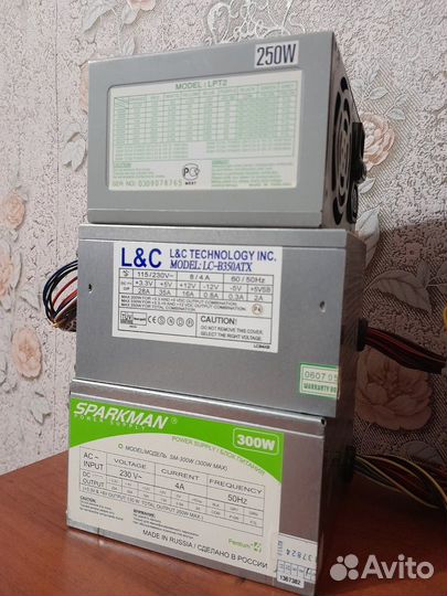 Блоки питания для пк от 250 до 450 watt