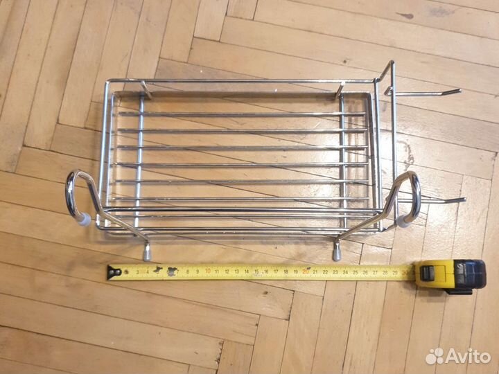 Подставка для столовых приборов. Хром