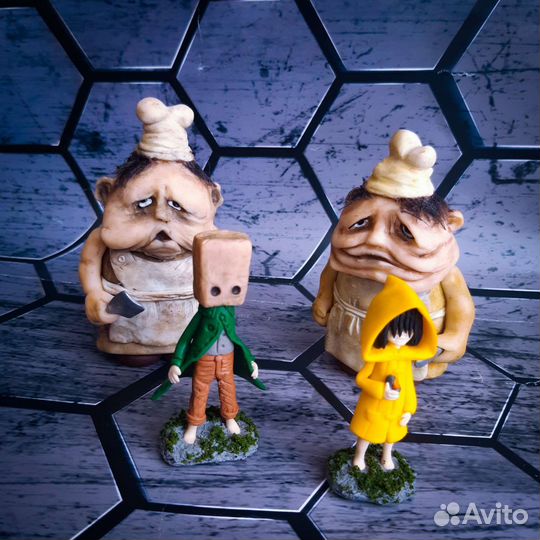Фигурки из игры маленькие кошмары