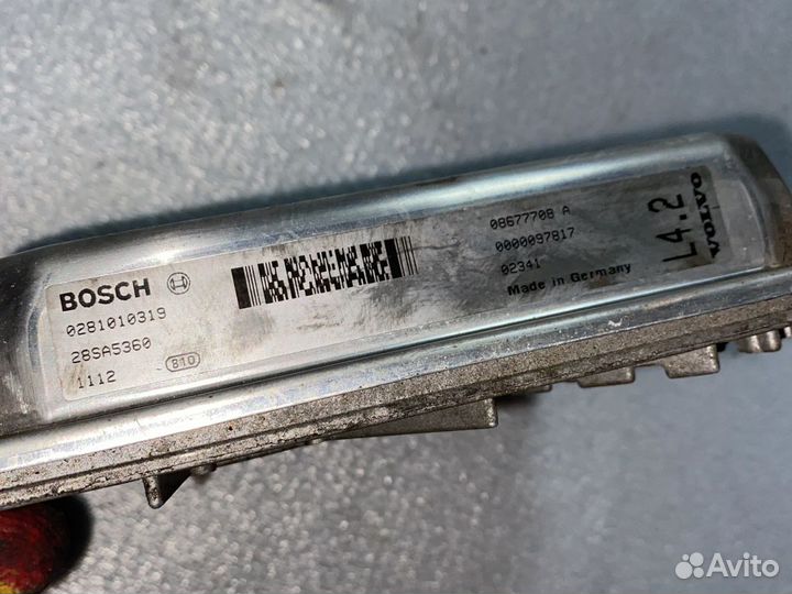 Эбу 0281010319 Volvo CX90 D5244T 2.4td