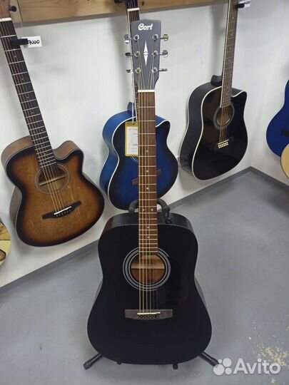 Акустическая гитара cort 810 bk