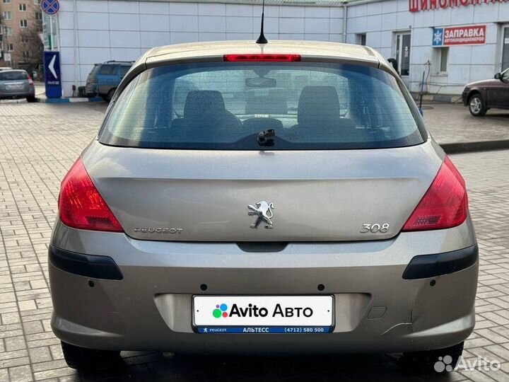 Peugeot 308 1.6 МТ, 2010, 168 000 км