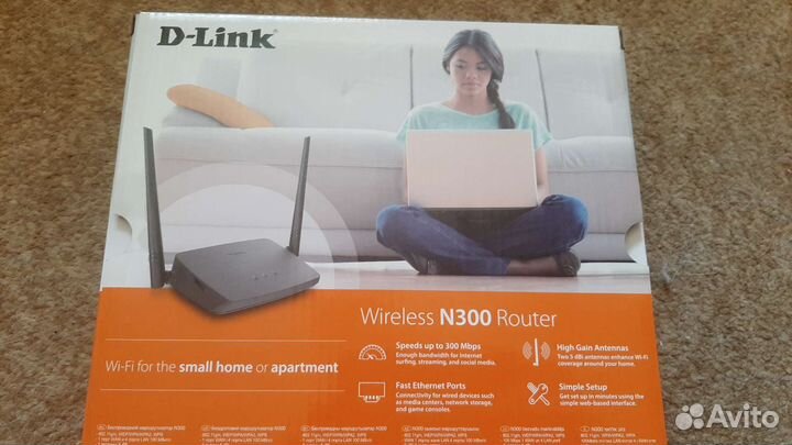 Роутер D- Link dir 615 новый