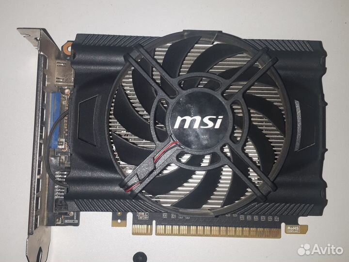 Видеокарта msi GTX 650