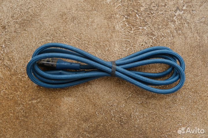 Кабель 65w USB Type-C, 1 метр с дисплеем