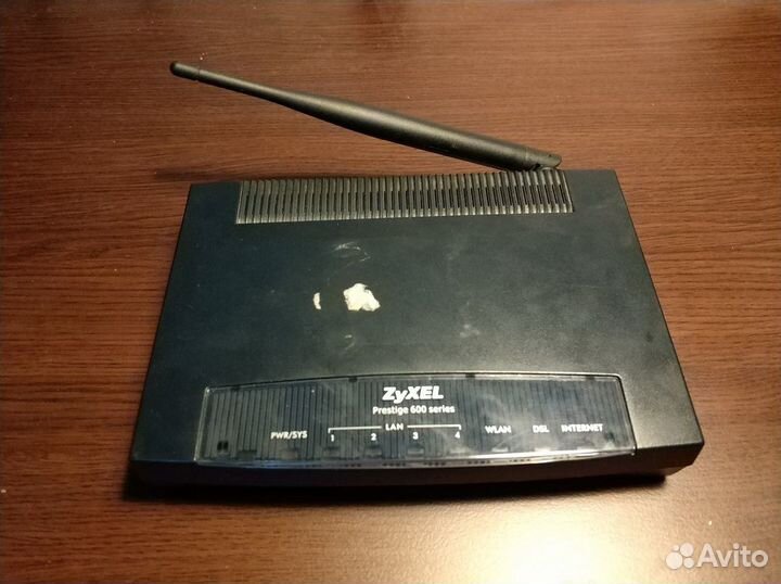 Adsl-модем и Wi-Fi роутер Zyxel Prestige 660HTW