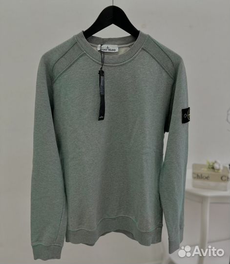 Свитшот Stone Island Dust Colour Treatment Green
