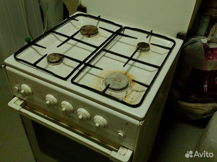 Плита газовая бу с духовкой