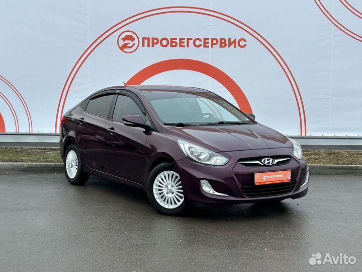 Hyundai Solaris 1.4 AT, 2011, 154 000 км